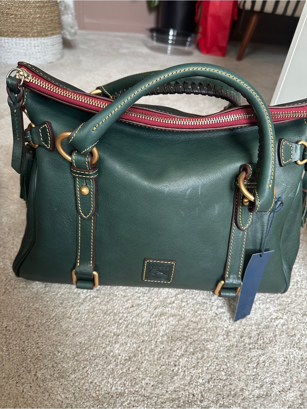 Dooney and Bourke Large Ivy Florentine Satchel